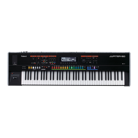 Roland Jupiter-50 Instruction Manual