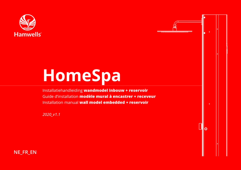 Hamwells HomeSpa installation manual