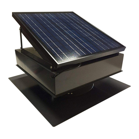 Remington Solar Attic Fan manual