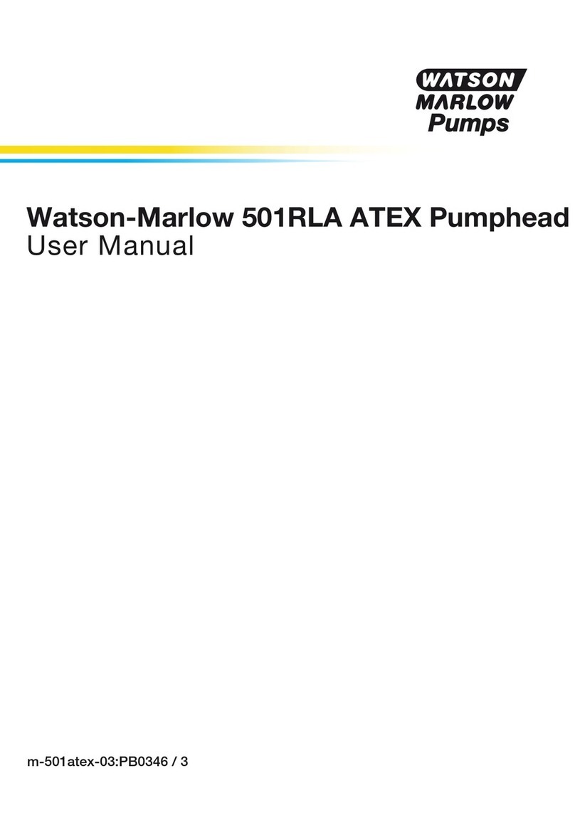 Watson-Marlow 501RLA user manual