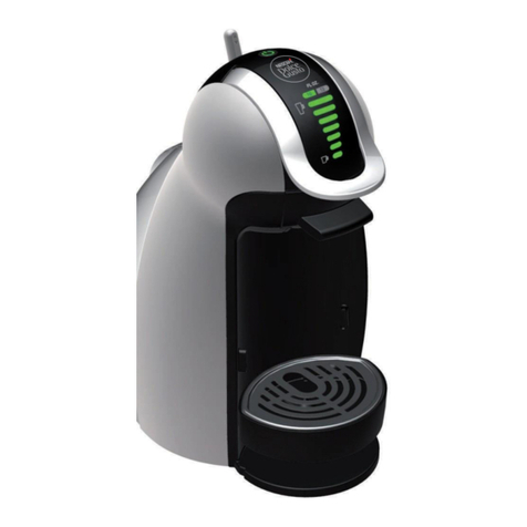 Nescafe Dolce Gusto BEVERAGE CENTER GENIO 2 user manual