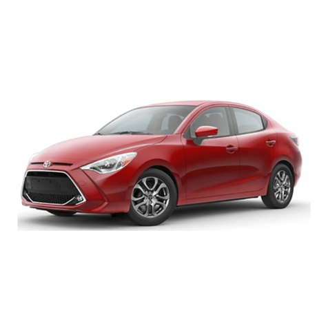 Toyota YARIS SEDAN 2019 User manual