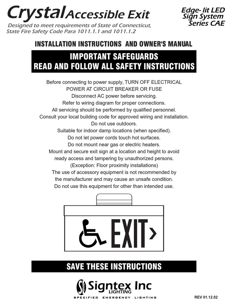 Signtex CAE Series Quick start guide