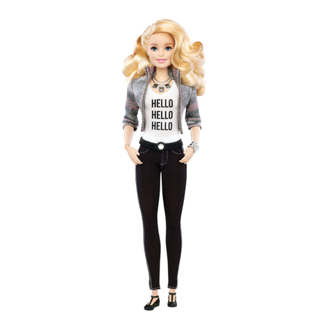 Mattel Hello Barbie DKF74 instruction manual