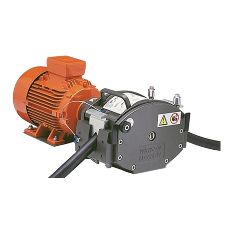 Watson-Marlow 701RA user manual Watson-Marlow 701RA user manual