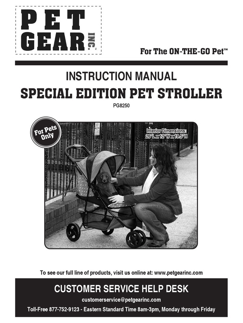 Pet Gear ON-THE-GO Pet PG8250 User manual Pet Gear ON-THE-GO Pet PG8250 User manual