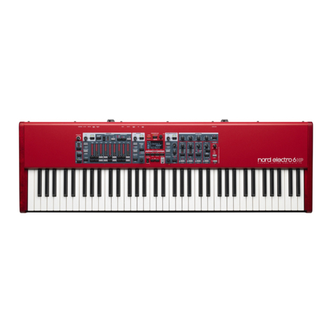 nord Electro 6 user manual