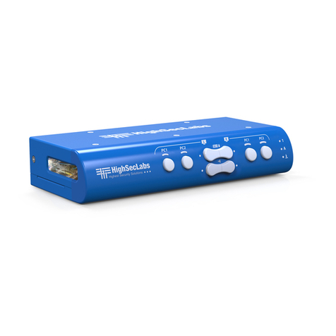 High Sec Labs Mini-Matrix SX22D-3 User manual High Sec Labs Mini-Matrix SX22D-3 User manual