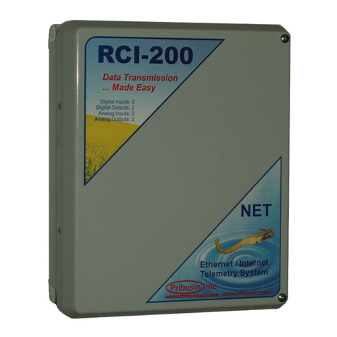 Pribusin RCI-200 series instruction manual