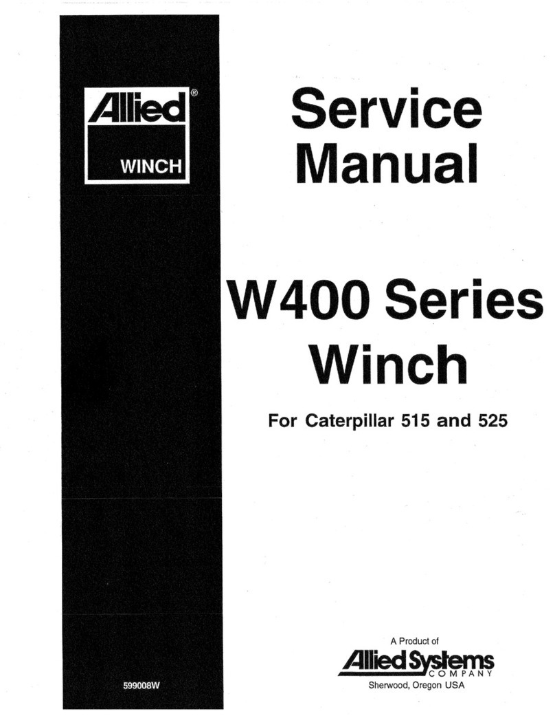 Allied W400 Series Service manual
