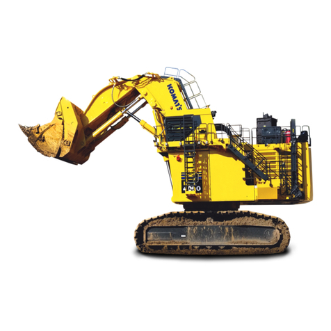 Komatsu PC4000 Assembly procedure