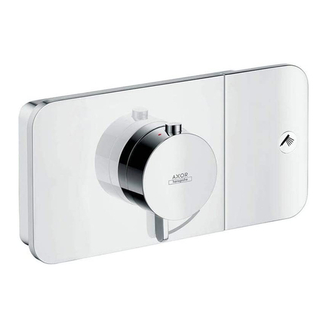 Hans Grohe Axor One Instructions for use/assembly instructions