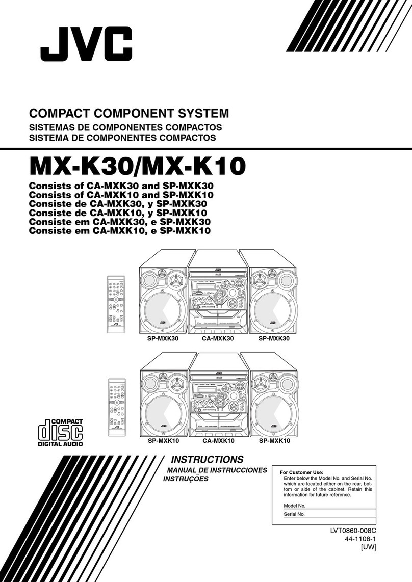 JVC SP-MXK30 instructions