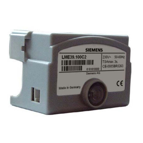 Siemens LME39 Series User manual