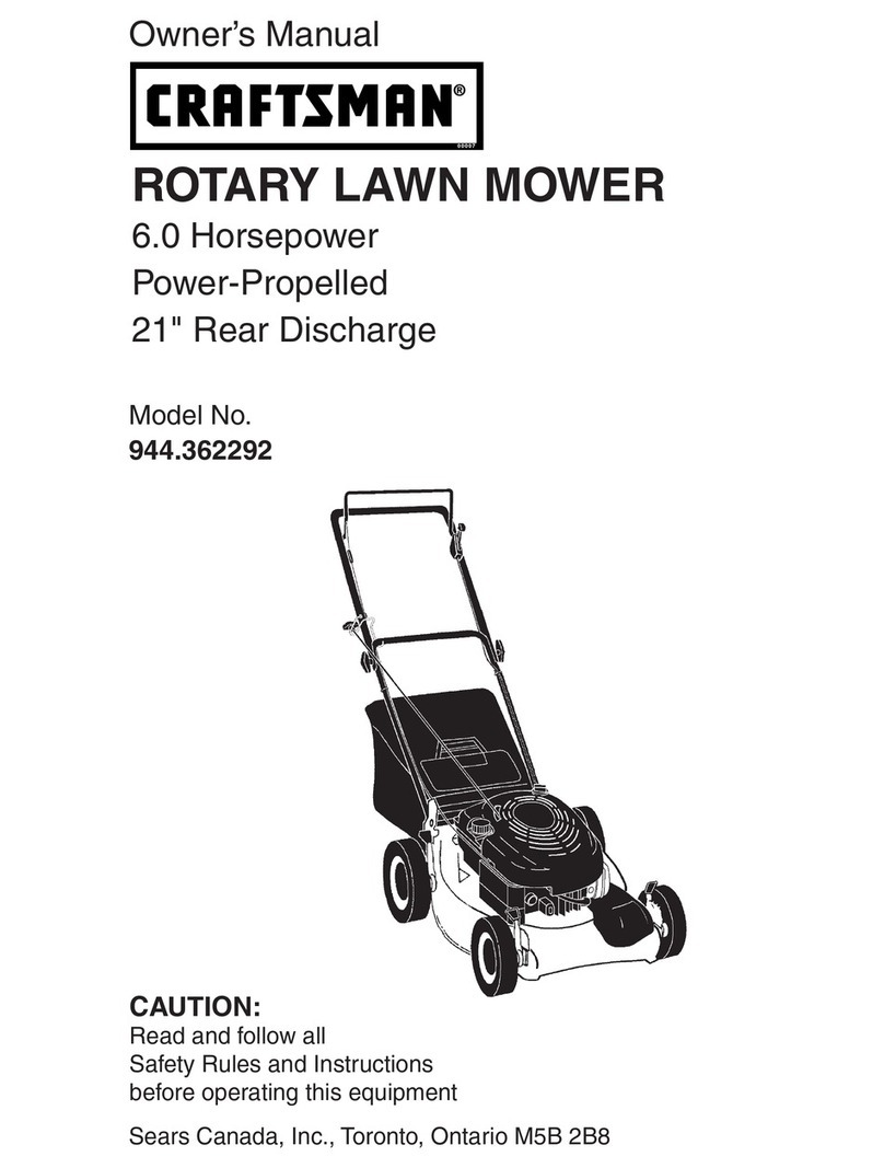 Craftsman 944.362292 User manual Craftsman 944.362292 User manual