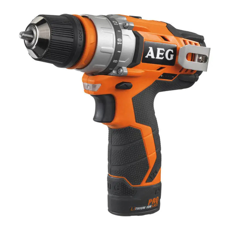 AEG BBS 12C2 User manual