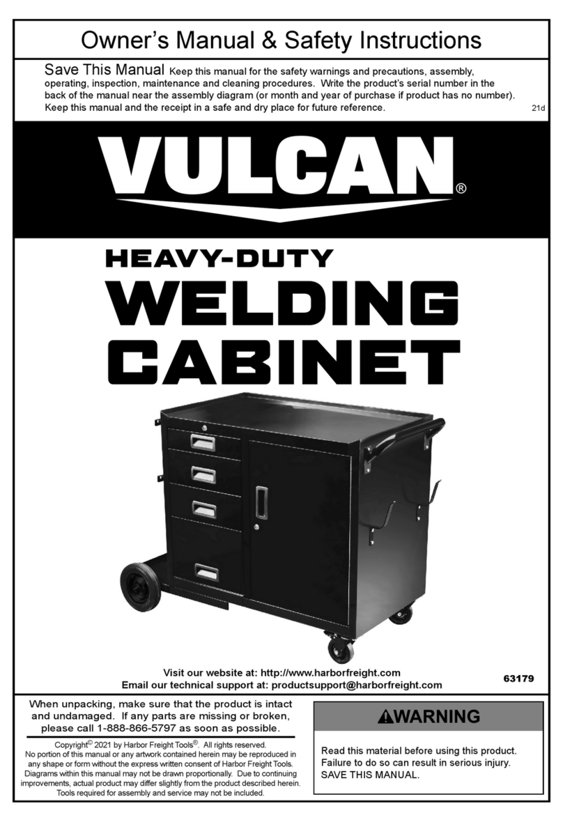 Vulcan-Hart 63179 Owner's manual & safety instructions Vulcan-Hart 63179 Owner's manual & safety instructions
