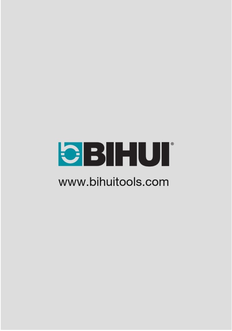 Bihui TEXTURE SCVU8 Parts list manual