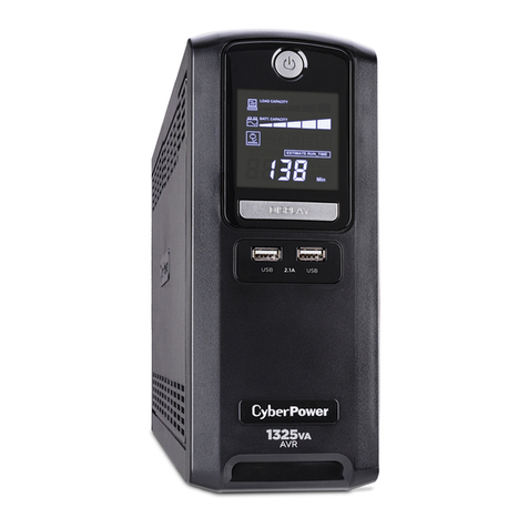 CyberPower LX1325GU User manual