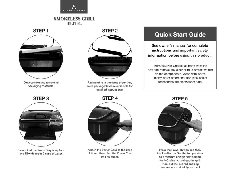 Emeril Lagasse ELITE quick start guide