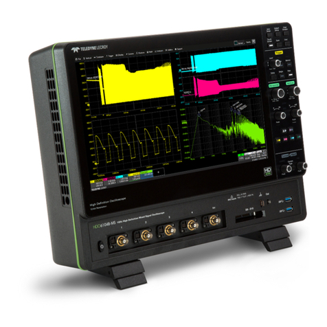 Teledyne Lecroy Everywhereyoulook HDO6000B User manual