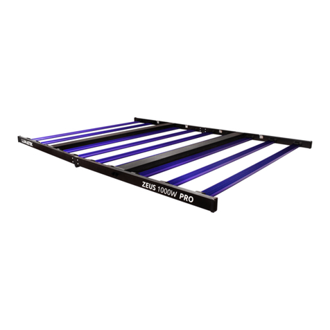 Lumatek Zeus 1000W Pro User manual