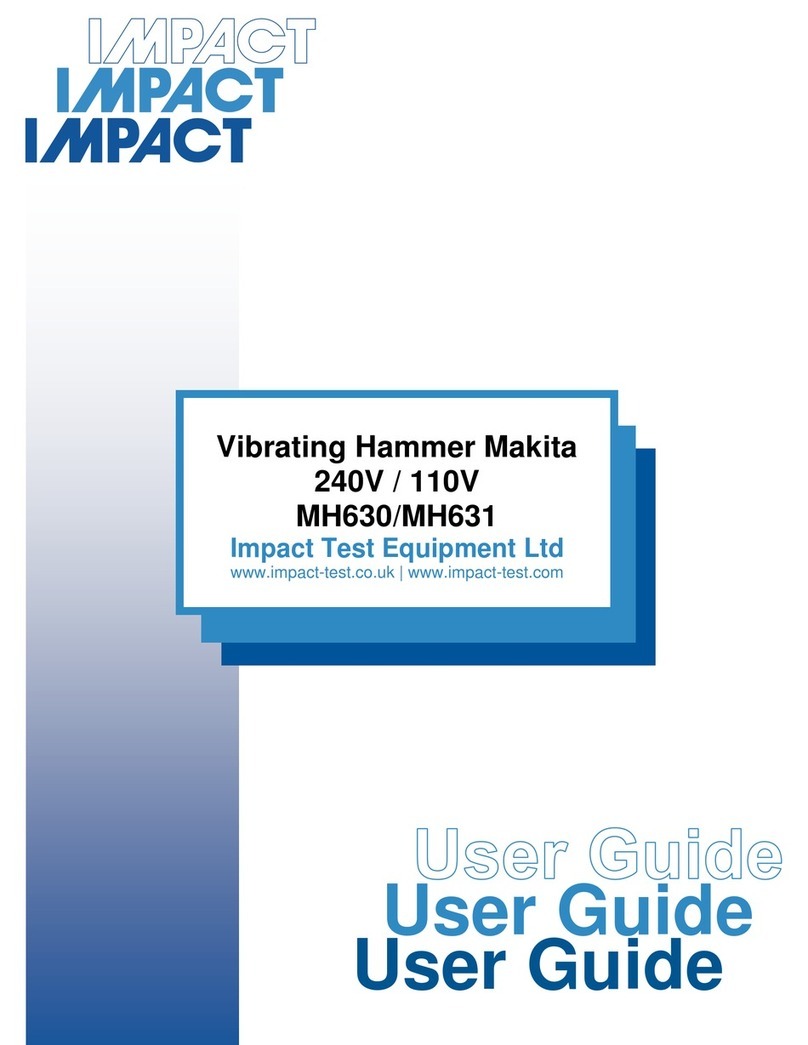 Impact Test Equipment MH630 user guide