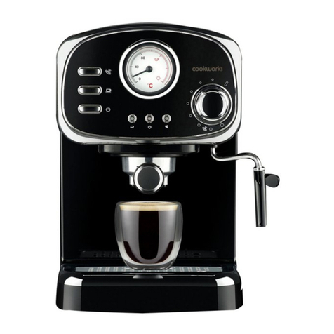 Cookworks CM5013B-GS Manual