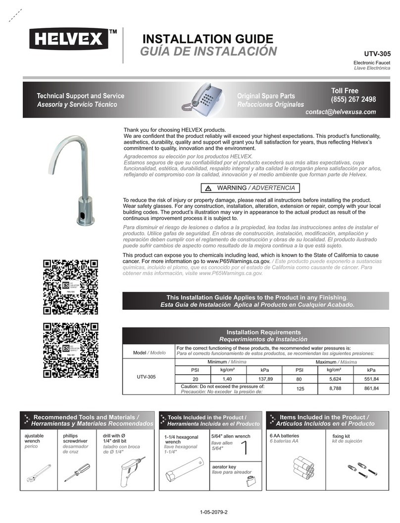 Helvex UTV-305 User manual