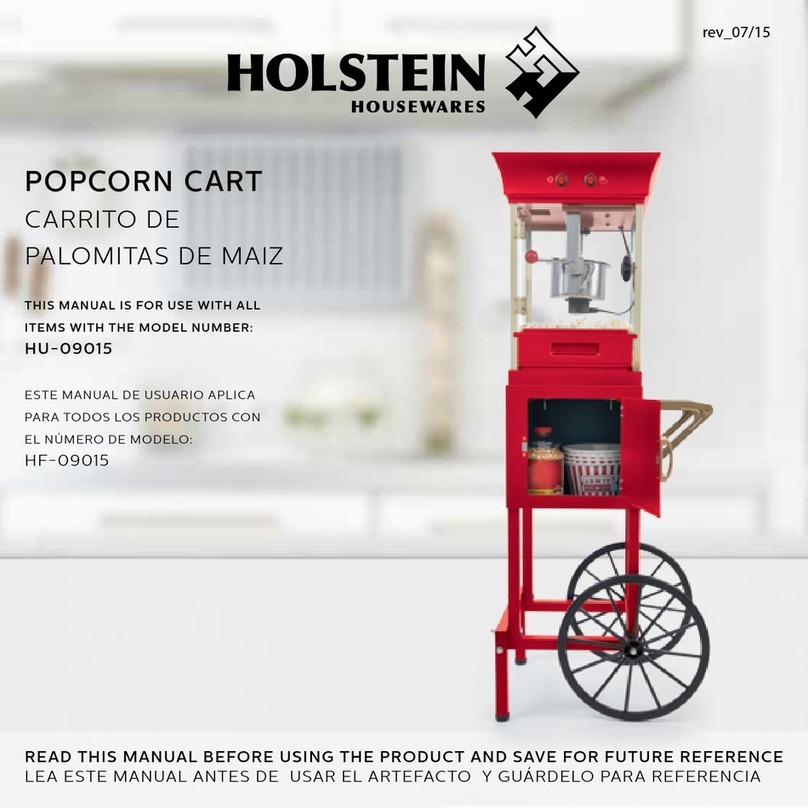 Holstein Housewares HU-09015 manual