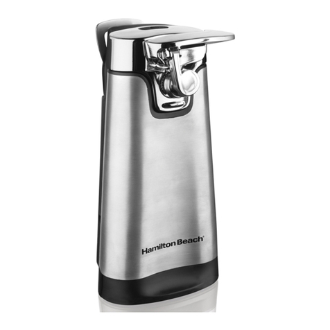 Hamilton Beach 76778W User manual