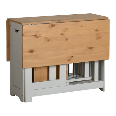Seconique SANTOS BUTTERFLY DINING TABLE User manual