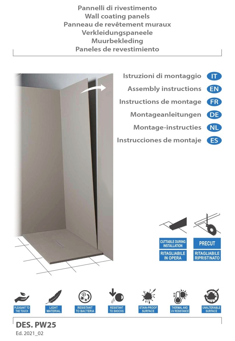 Kinedo DES. PW25 User manual Kinedo DES. PW25 User manual