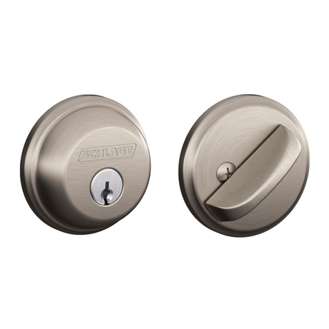 Allegion Schlage B-Series User manual Allegion Schlage B-Series User manual