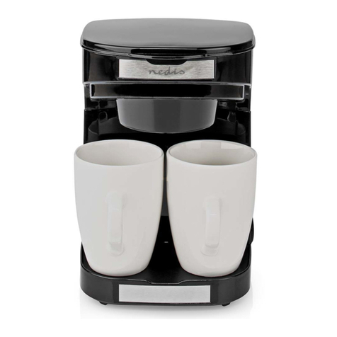 nedis KACM140EBK quick start guide