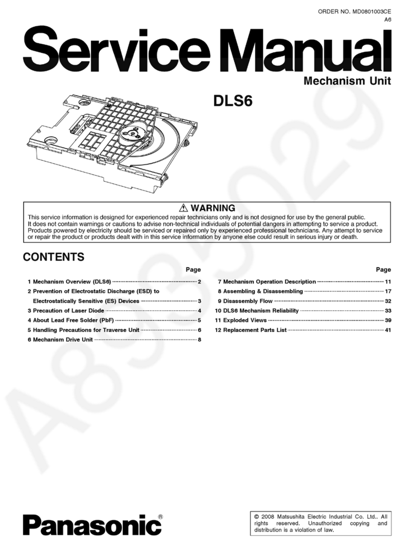 Panasonic DLS6 Service manual