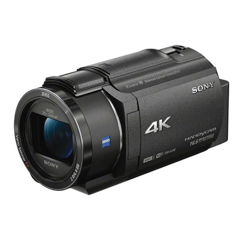 Sony FDR-AX40 Service manual