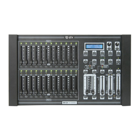 Qtx DM-X24 user manual