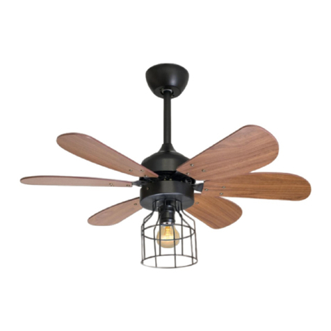 KLASS Fan TORONTO DC User manual