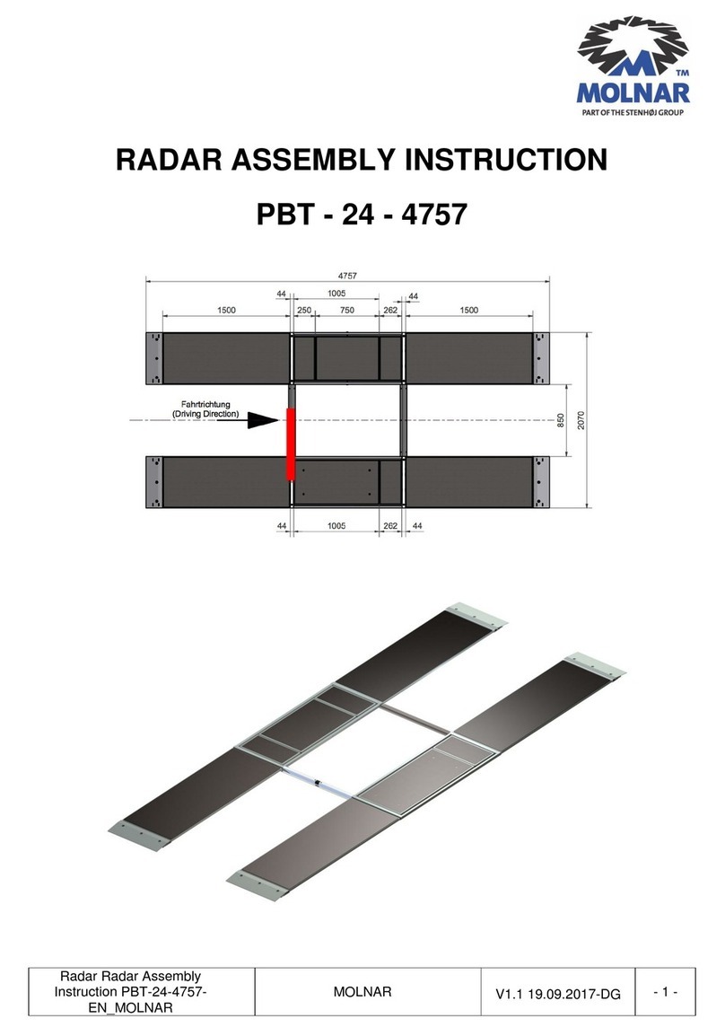 Molnar PBT-24-4757 Assembly instruction