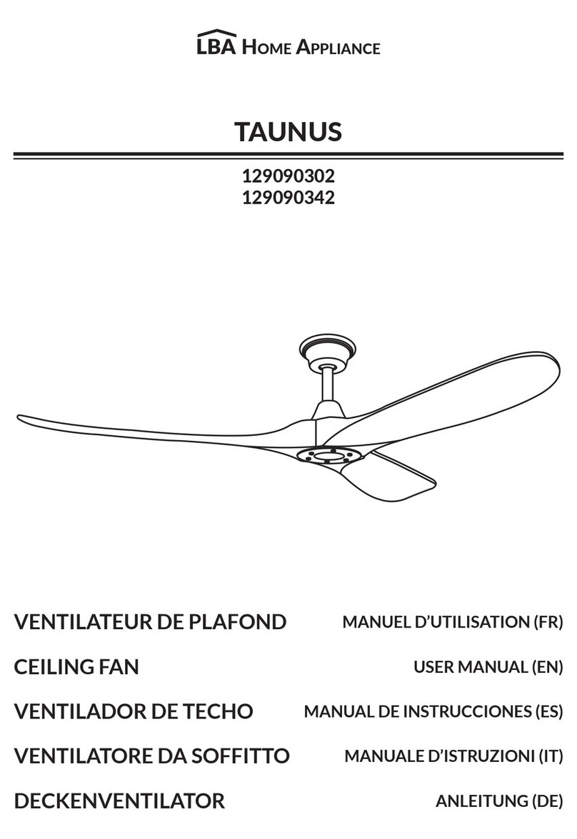 LBA Home Appliance Taunus User manual