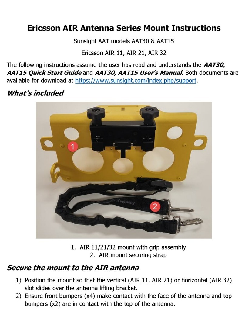 Ericsson AIR 21 Mount instructions