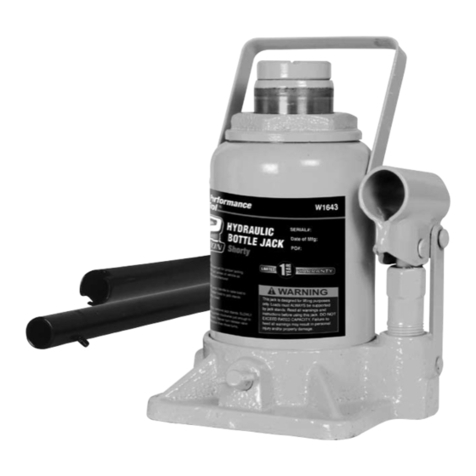 Performance Tool W1643 User manual