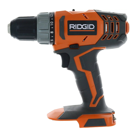 RIDGID R860052 Operator's manual