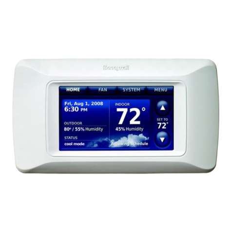 Honeywell Home Prestige TH9321 User guide Honeywell Home Prestige TH9321 User guide
