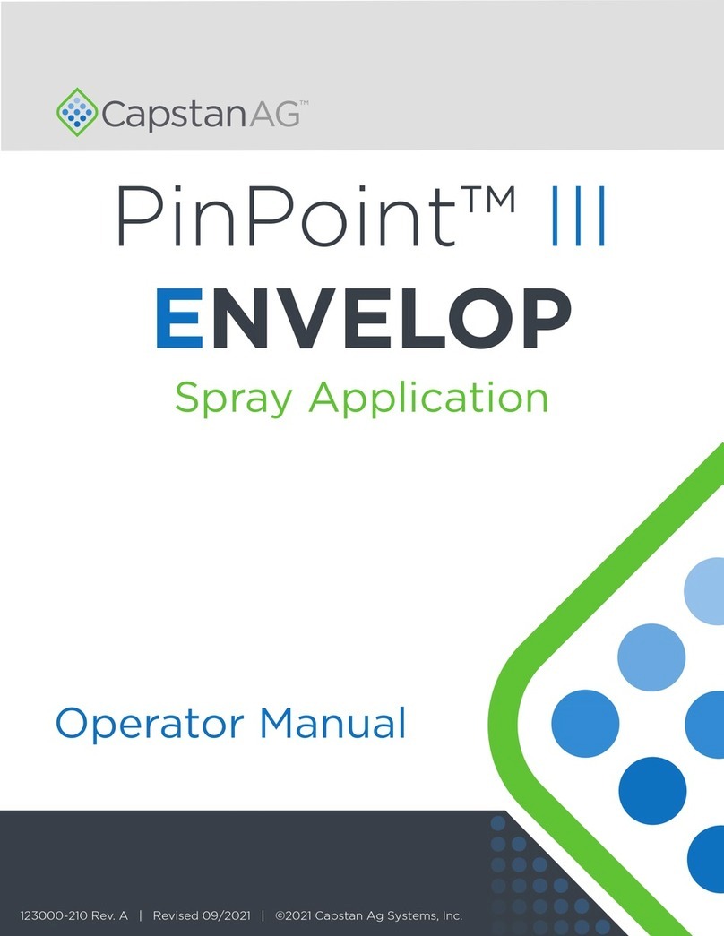 CapstanAG PinPoint III ENVELOP Operator's manual