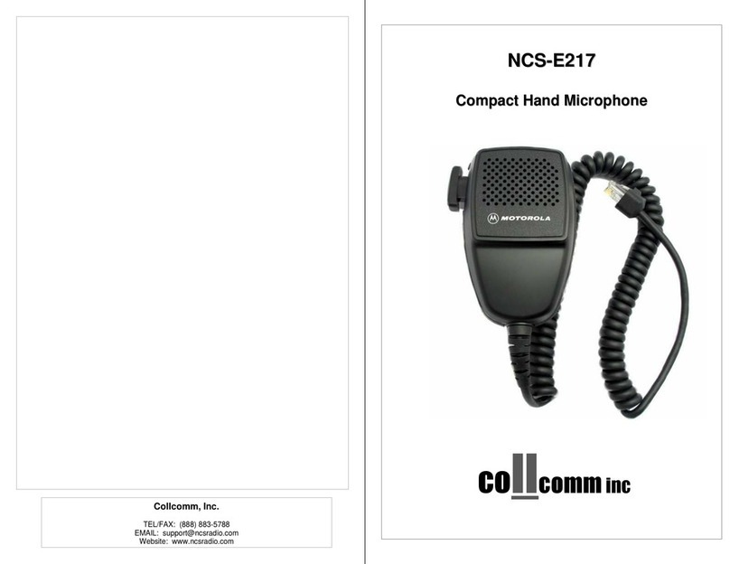 Collcomm NCS-E217 User manual