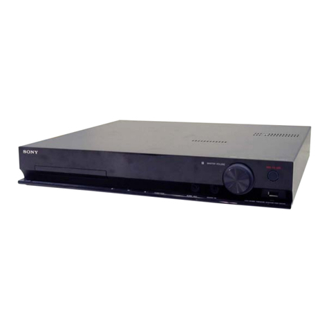Sony HBD-DZ330 Service manual