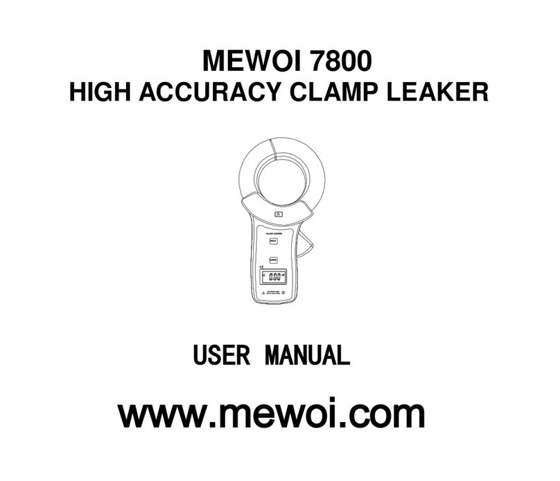 MEWOI 7800 User manual