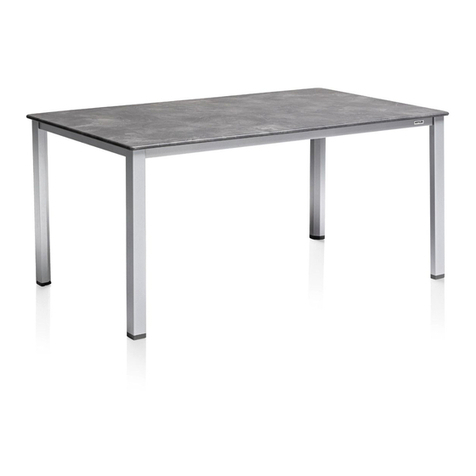 Kettler CUBIC DINING 0301821-0000 Quick reference guide Kettler CUBIC DINING 0301821-0000 Quick reference guide
